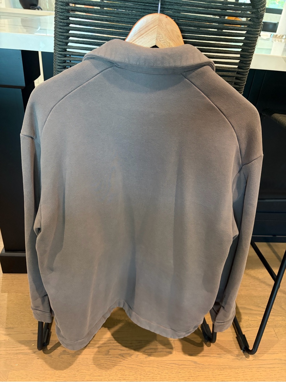 Vuori Mauve Utility Jacket with Flap Pockets - Picture 4 of 5